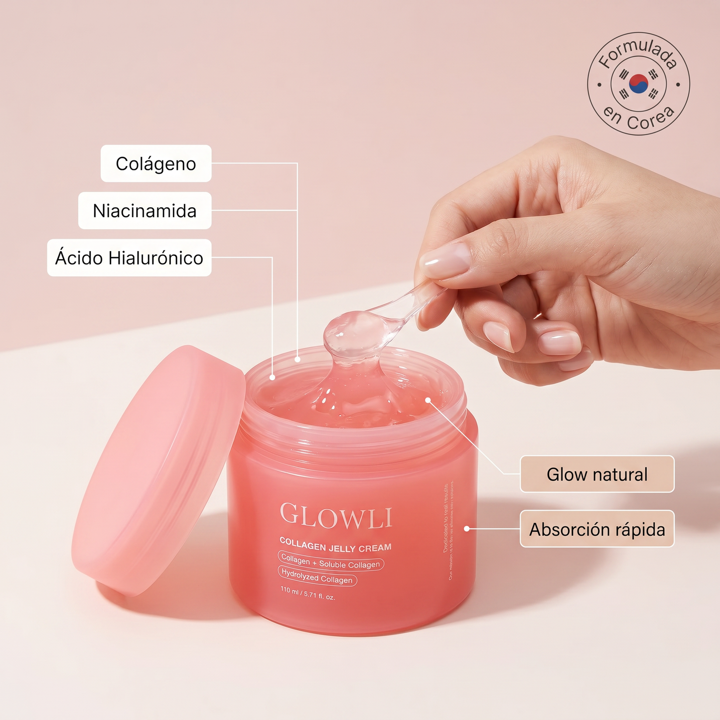 Crema Facial Coreana Antiarrugas